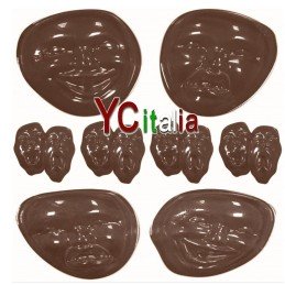 Stampi maschere per cioccolatini