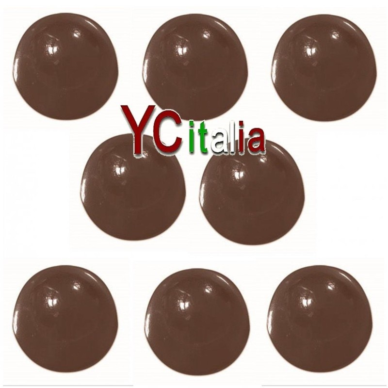 Stampi praline cupola liscia di cioccolato5,00 €Stampi polietilene per cioccolatoF.A.R.H. Snc Di Bottacin Antonio & C