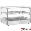 Vetrina calda per brioches da banco|Vetrine riscaldate da banco a 2 piani