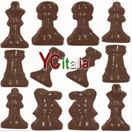 Stampi scacchi per cioccolatini