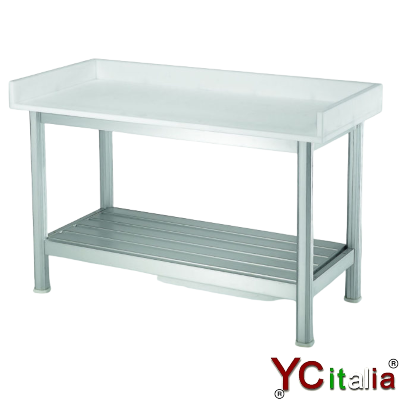 Tavoli da lavoro piano in polietilene