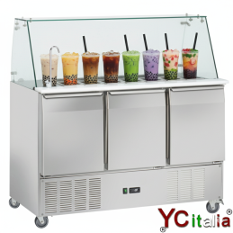 Saladette refrigerata 3 porte