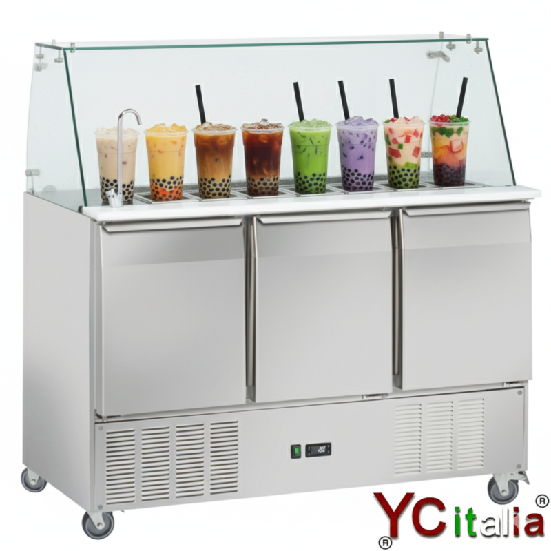 Saladette refrigerata 3 porte