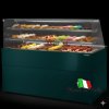 Banco pasticceria L1377xP940xH1384 a due ripiani