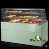 Banco pasticceria L1377xP940xH1384 a due ripiani