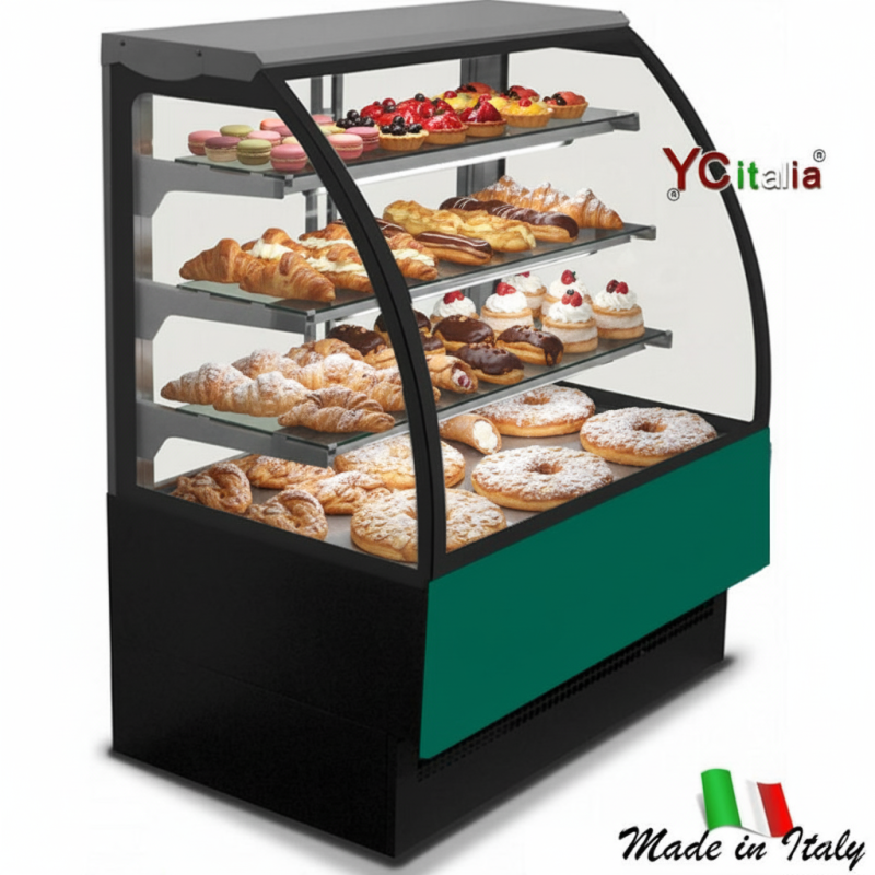 Vetrina pasticceria L1504 x P 770 x H 1395