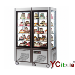 Vetrina per torte 70x127x184 h