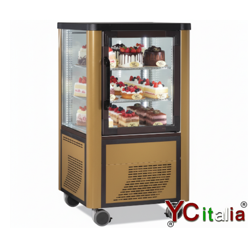 Vetrina per torte 71x71x128 h