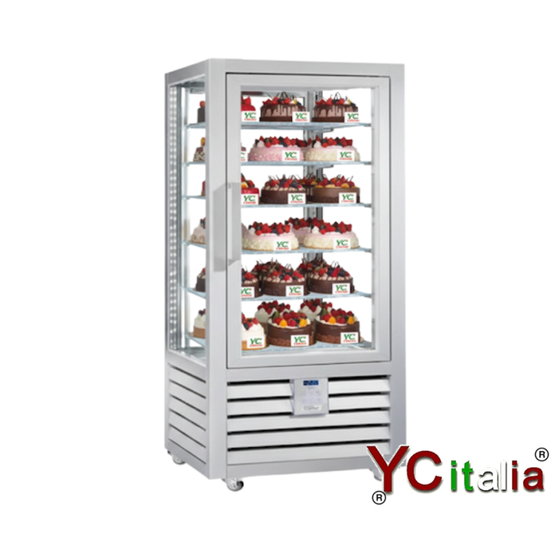 Vetrina semifreddi 620x620x1860|Vetrine per semifreddi a una porta