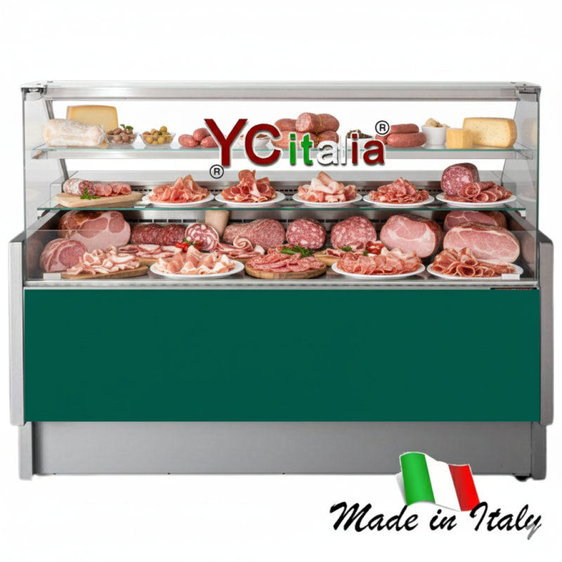 Vetrina refrigerata vetri dritti 2000x900