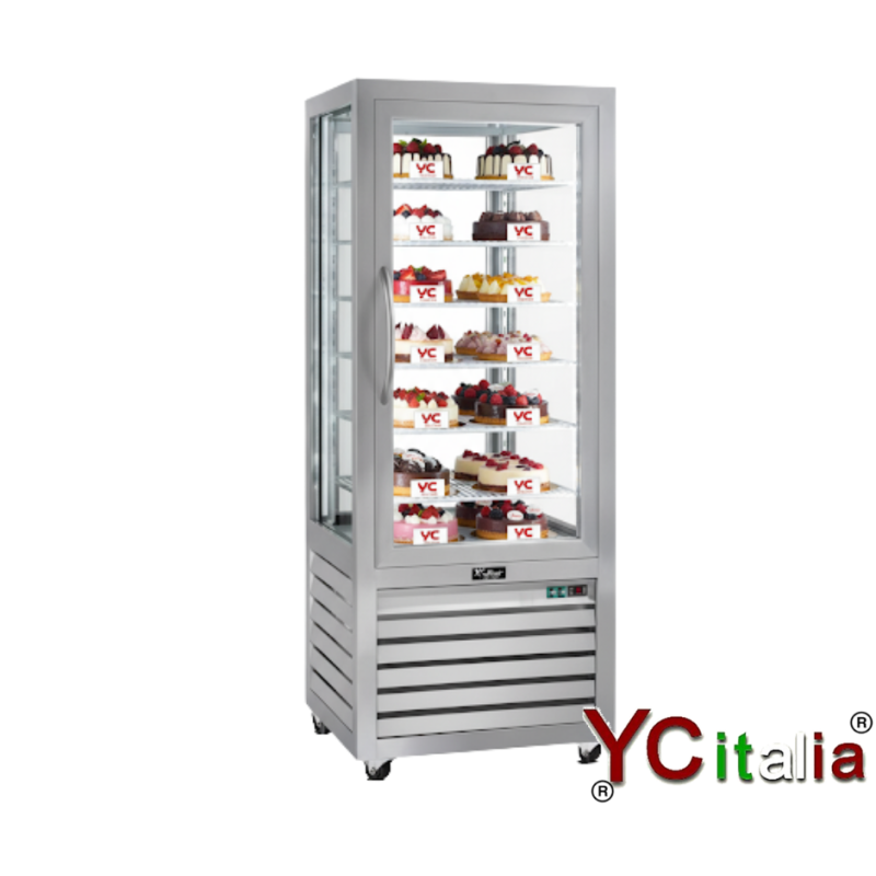 Vetrina per semifreddi 720x620x1860 h|Vetrine per semifreddi a una porta