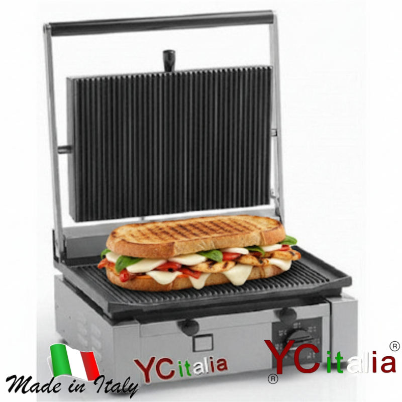 Piastra rigata per panini ceramicata 380x435