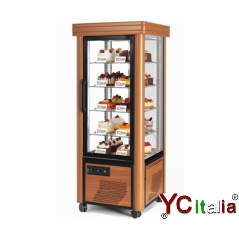 Vetrina per torte 90x70x184 h