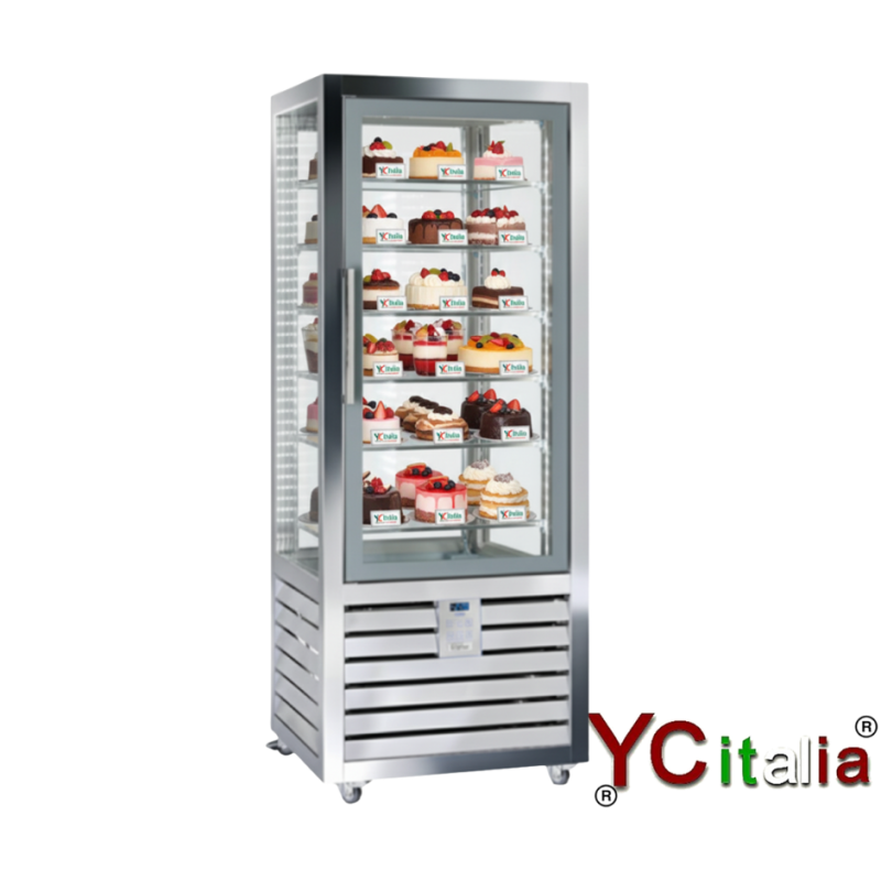 Vetrina refrigerata statica per gelateria