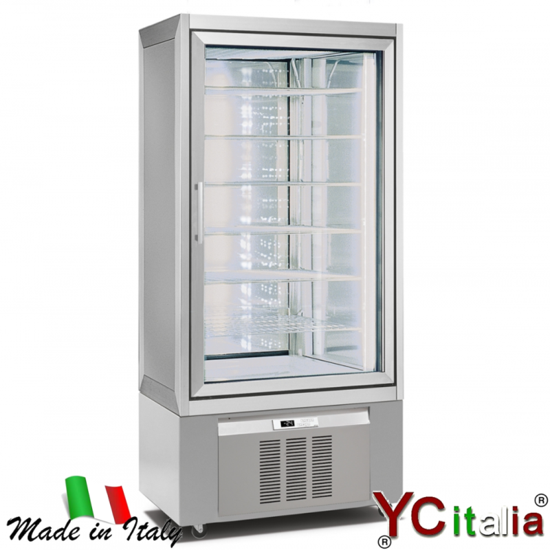 Vetrina per semifreddi 900x650x1900 h|Vetrine per semifreddi a una porta
