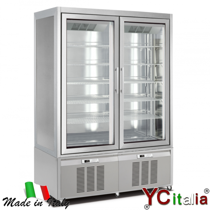 Vetrina refrigerata semifreddi 1320x650x1900