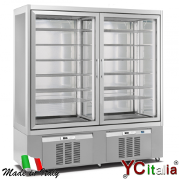 Vetrina semifreddi 1740x620x1860|Vetrine per torte gelato 2 & 3 porte