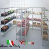 Scaffali professionali per celle frigo profondità 300 h 1600 mm|Scaffali per celle
