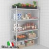 Scaffali professionali per celle frigo profondità 400 h 1800 mm