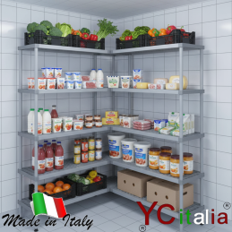 Scaffali per celle profondità 500 h 1800 mm