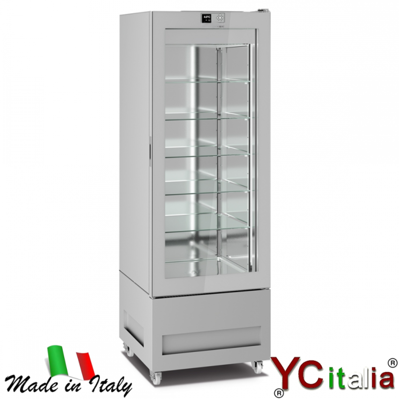 Vetrina frigo pasticceria 650x650x1900|Vetrine verticali per torte
