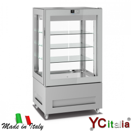 Espositore refrigerato per dolci 850x650x1500|Vetrine verticali per torte