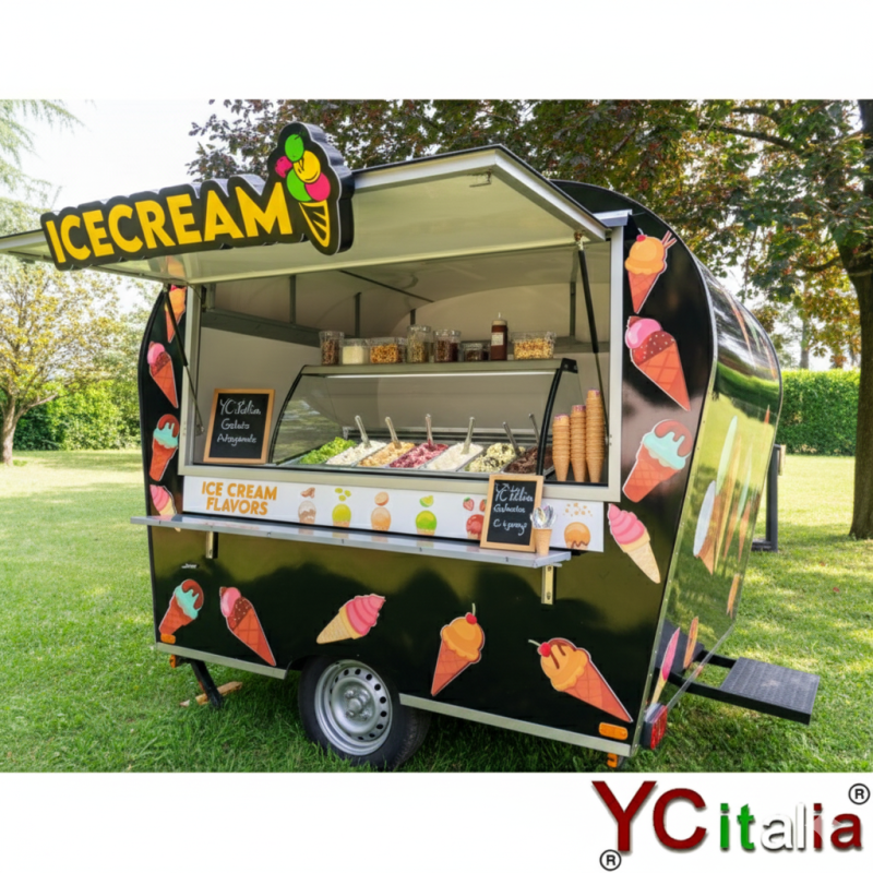 Food trailer geleteria