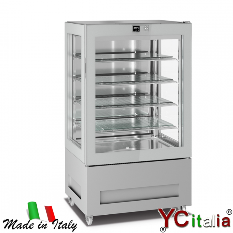 Vetrina refrigerata 850x650x1500|Vetrine per semifreddi a una porta