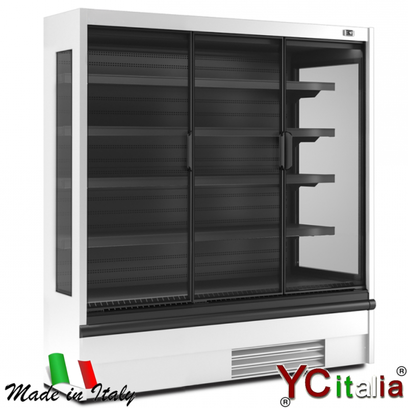 Murale frigo a 3 porte 196x70x200