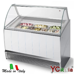 Vetrina gelato 10 gusti...