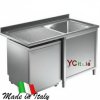 Lavello inox armadiato a sbalzo 600|Lavelli a sbalzo armadiati