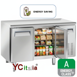 Banco refrigerato inox 2...