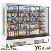 Murale refrigerato porte battenti 259x70x200