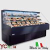 Vetrina self service 2500x910x1190 per take-away, salumi e formaggi sushi