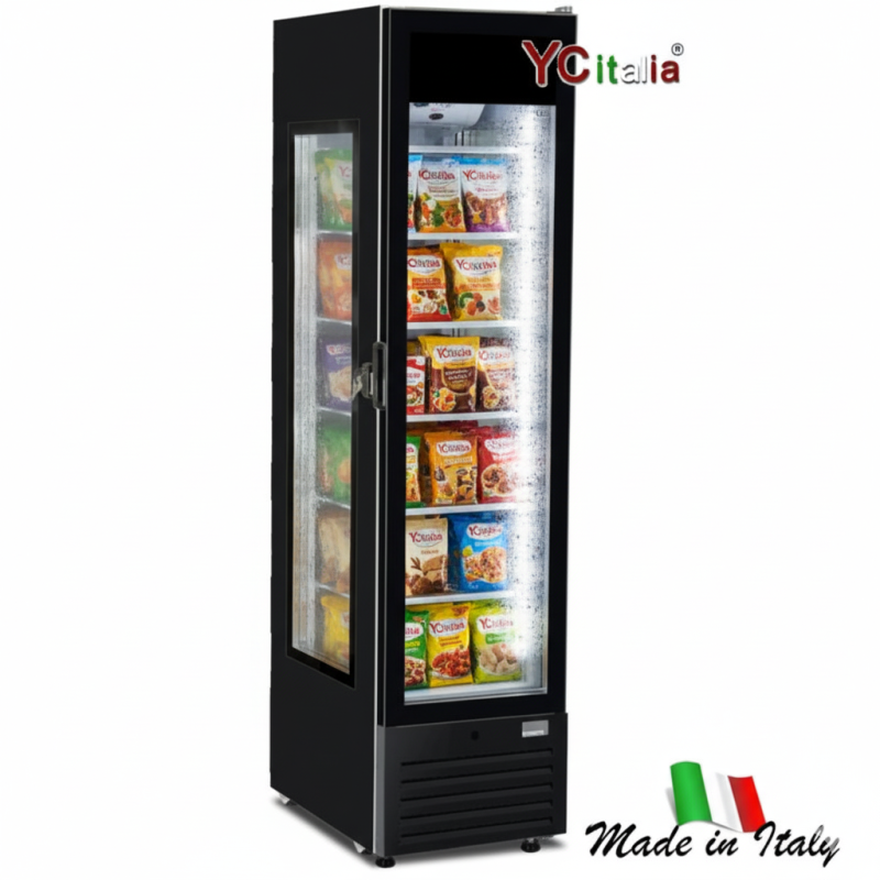 Congelatore porta vetro 452x699x1848 mm