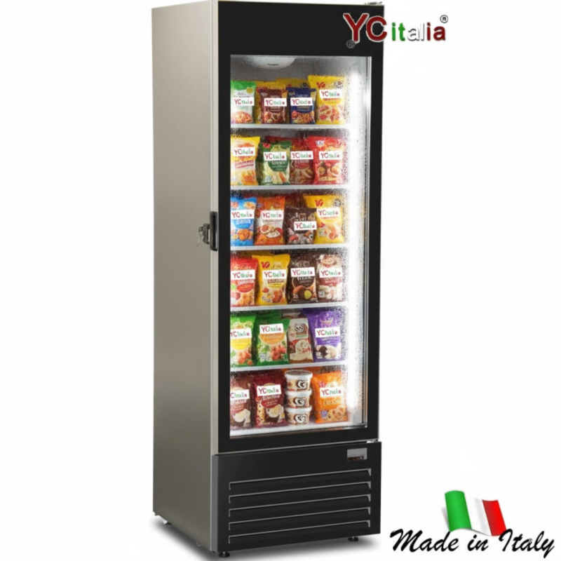Congelatore porta vetro 610x639xh1844 h