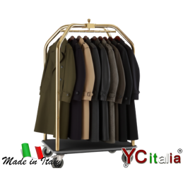 Carrello per abiti cm 99x59x189