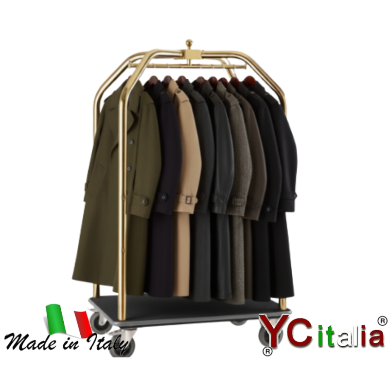 Carrello per abiti cm 99x59x189