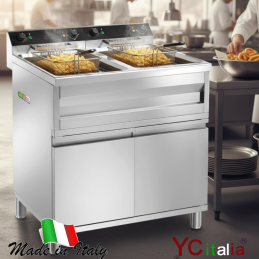Double fryer 12+12