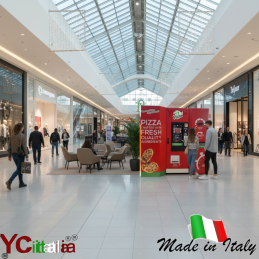 Distributore Automatico per Pizza H24 - Sfornata in 3 Minuti|Forni pizza elettrici