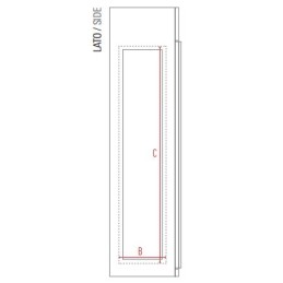 Frigo vini ventilato tre porte