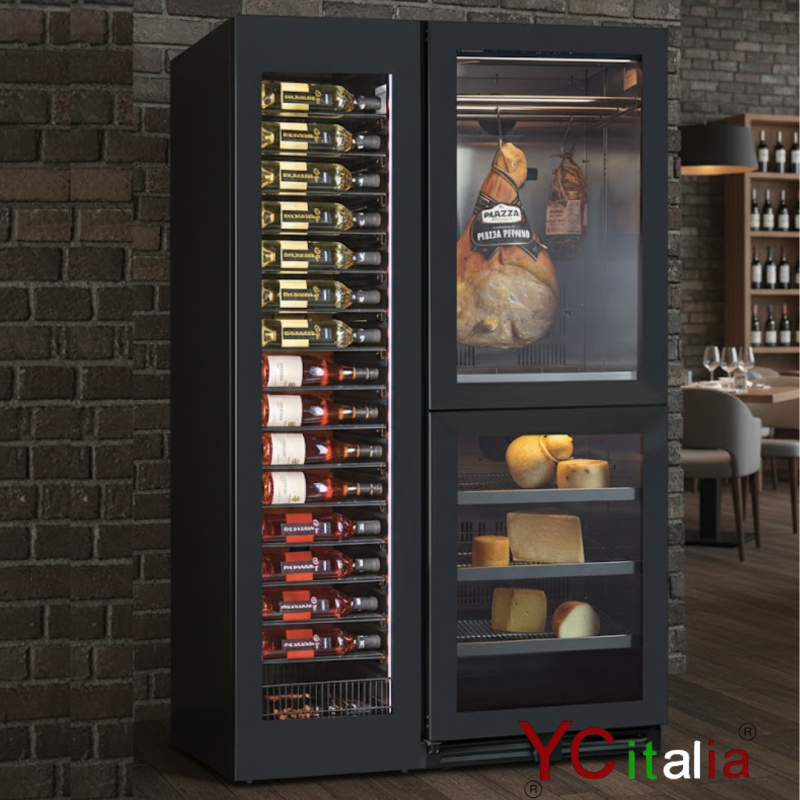 Vetrina refrigerata per vino, salumi e formaggi|Vetrine per vino