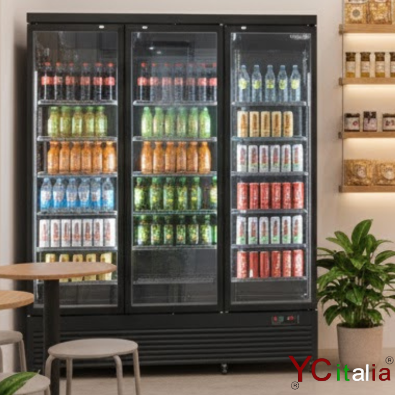 Espositore frigo verticale a 3 porte