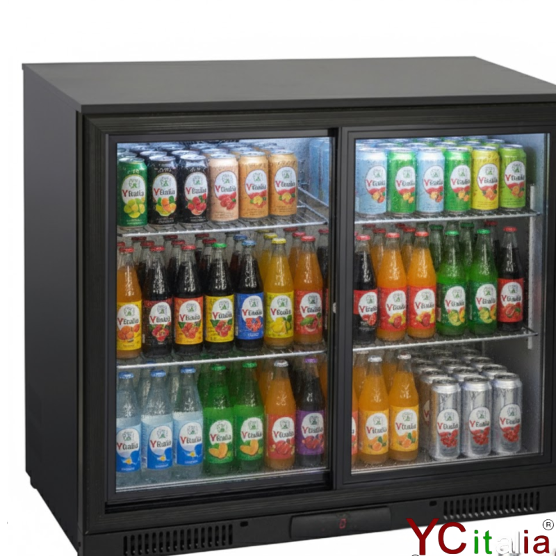 Frigorifero per bibite 2 porte 900x500x860|Vetrinette basse per bibite