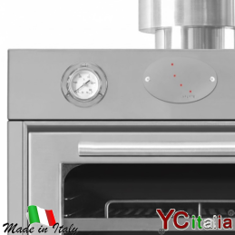 Forno a carbone ultra compatto 760 x620x 690|Forni professionale a carbone
