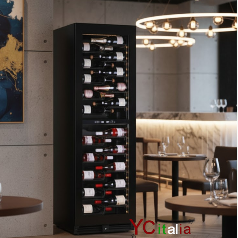 Vetrina vini a doppia temperatura