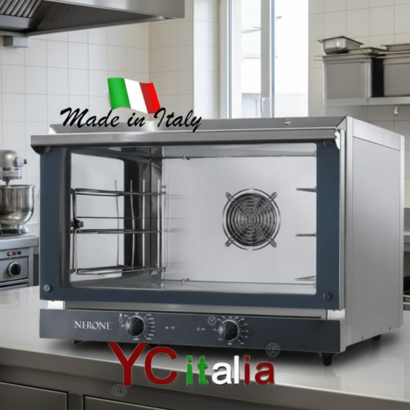 Forno meccanico a convezione potenziato 3 teglie/griglie|Con grill