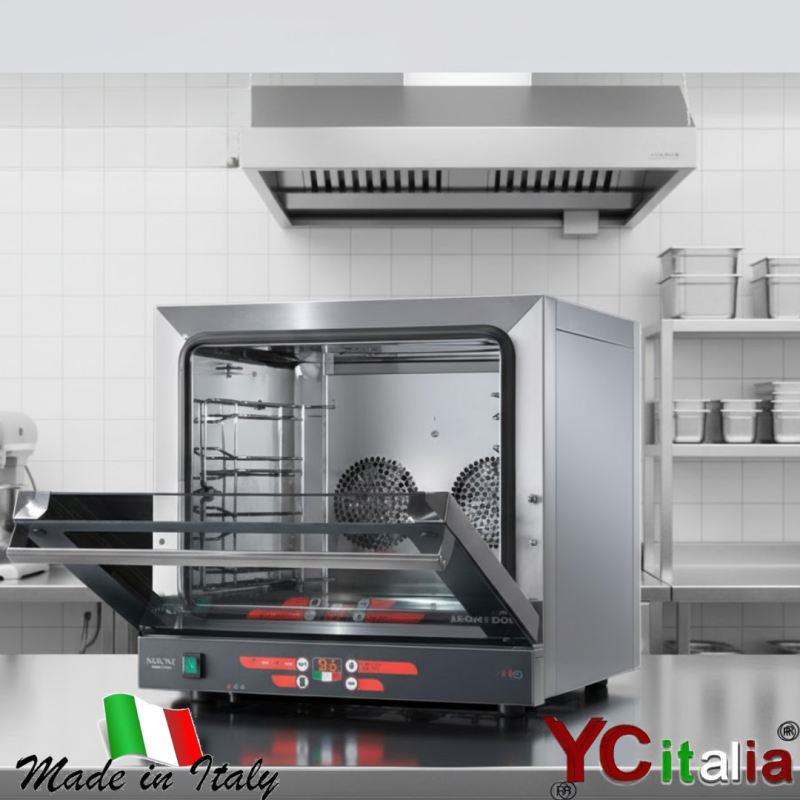Forno digitale a convezione capienza 4 griglie o teglie