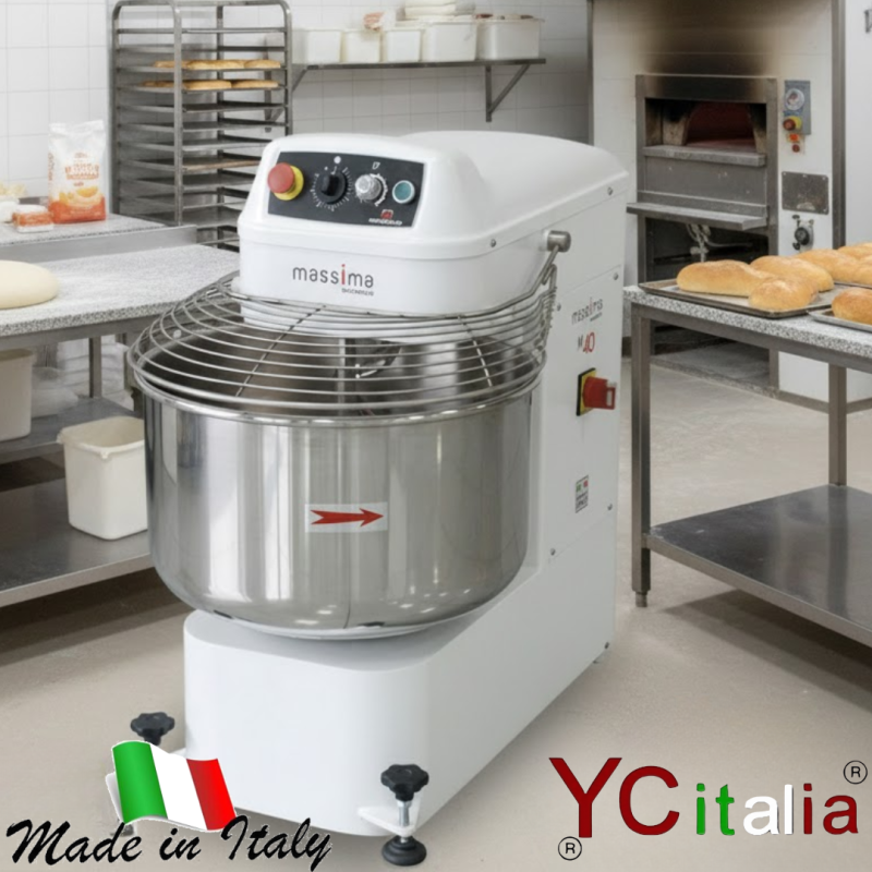 Impastatrice a spirale alta idratazione 40 litri