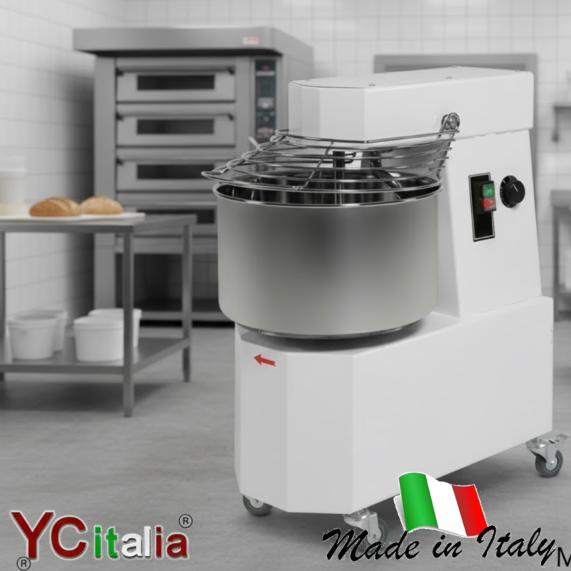 Impastatrice pizza monofase|Impastatrici a spirale